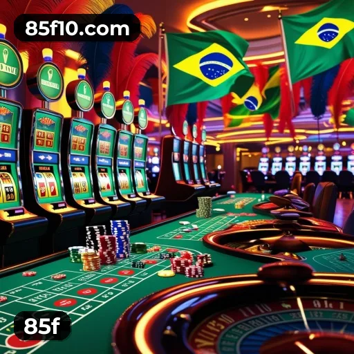Catálogo 85f com mais de 3.100 jogos — Pragmatic Play, Evolution, NetEnt e fornecedores certificados